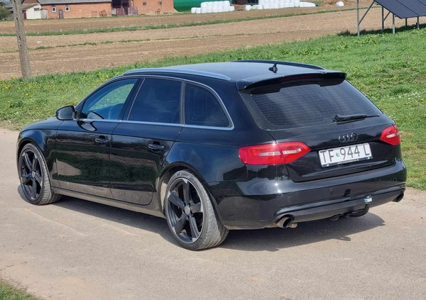 Audi A4 cena 35500 przebieg: 179000, rok produkcji 2012 z Kraśnik małe 79